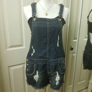 Dollhouse Overalls Shorts